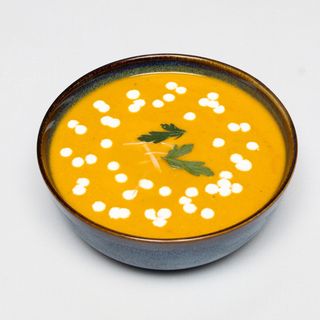 Mango Curry Krewetki