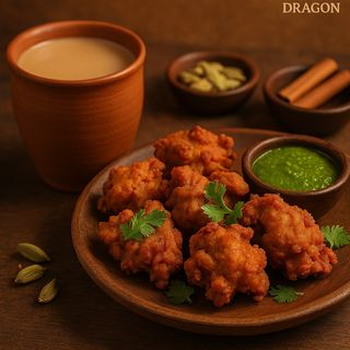 Pakora z paneer (vege)