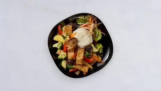 Ga chay tai style