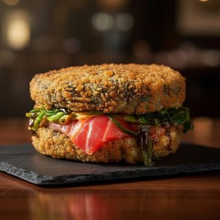 Komo Burger z tuńczykiem