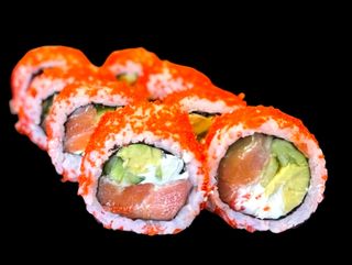 California z Łososiem