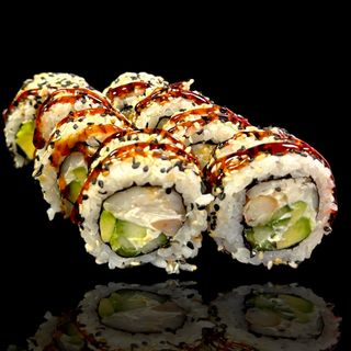 California z Krewetką