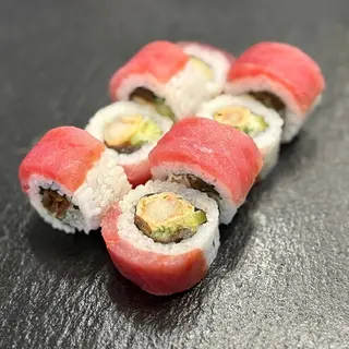 California Gold krewetka w tempurze i tuńczyk