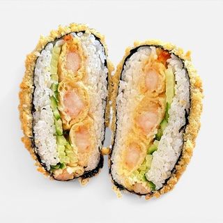 Burger Sushi z krewetkami