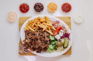 Kebab talerz (bez frytek)