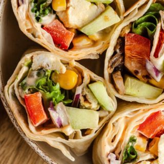 Tortilla wegetariańskie