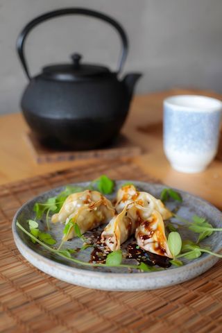 Pierożki gyoza z warzywami