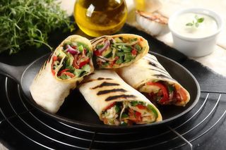 Wegetariańska Tortilla 