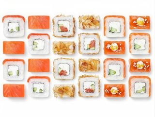 Trzy łososia  24 szt/ 785 g/