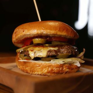 Burger Ognisty Chef (mega ostry)