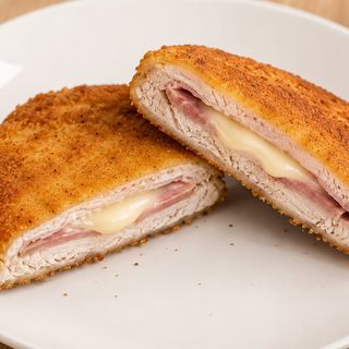 Cordon Bleu z serem i szynką