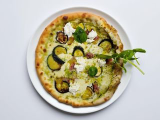 Zucchine e guanciale