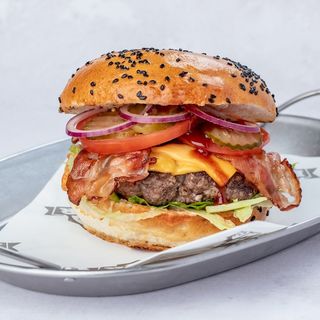 Burger Texas z kurczakiem