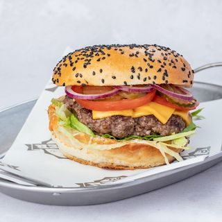 Burger Cheese z kurczakiem