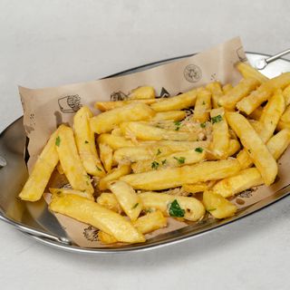 Frytki belgijskie czosnkowe