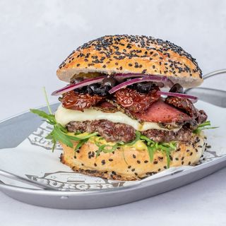 Burger Italiano z kurczakiem