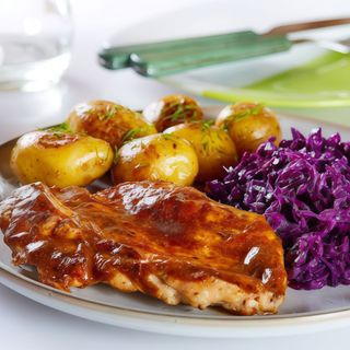 Kurczak w sosie musztardowo-miodowym