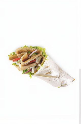 Falafel rollo z surówkami
