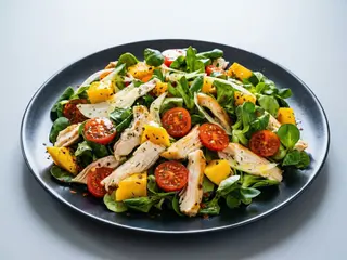 Sałata rzymska z grillowanym kurczakiem 335g