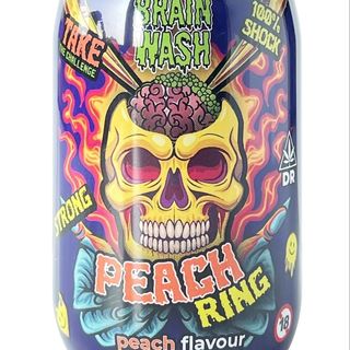 Shot Konopny Brain Wash CBD PEACH RING 100ml