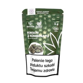 CBG Kwiaty Konopi ”KWIATY Z KOMBINATU” 5 g