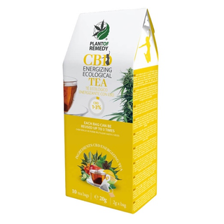 Plant of Remedy – Ekologiczna Herbata Konopna CBD – Energizing