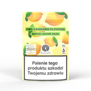 Susz CBD Super Lemon Haze Flowrolls z akcyzą 2g