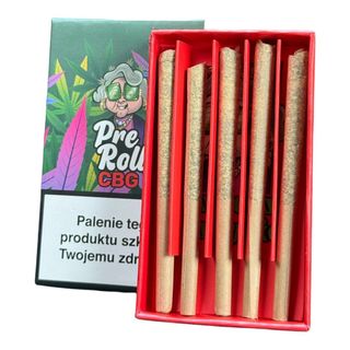 Pre- rolls z akcyzą Babcia Marysia CBG x 5 sztuk