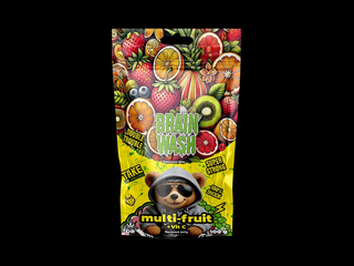Żelki konopne CBD Brain Wash Wieloowocowe 100g + witamina C