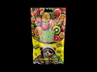 Żelki konopne CBD Brain Wash Wieloowocowe 100g + witamina C