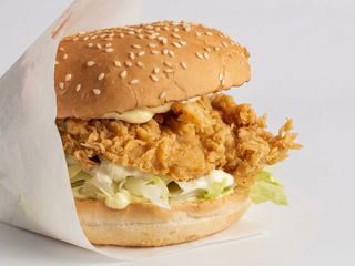 Burger Chickensalsa (pikantny)