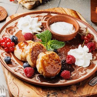 Serniczki domowe z polewą 