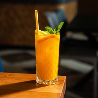 Lemoniada mango z pomarańczą