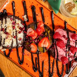 Placki bananowo-jaglane