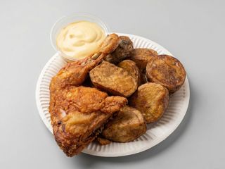 Zestaw obiadowy średni bez sosu