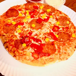 Pizza z salami 24 cm