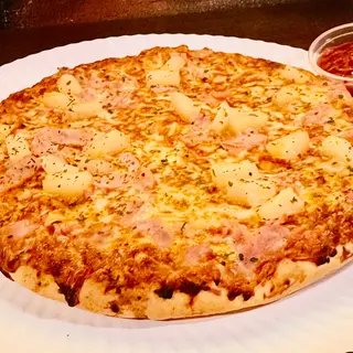Pizza z szynką i ananasem 24 cm