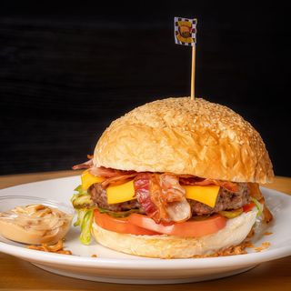 Zestaw Burger Peanut Elvis