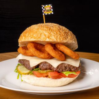 Zestaw Burger Onion Elvis