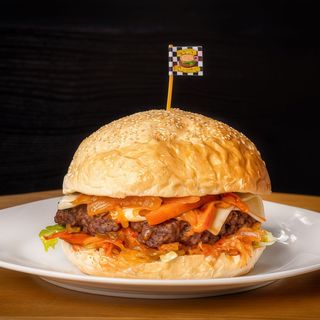 Zestaw Burger Kimchi Elvis