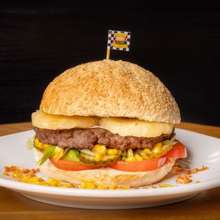 Zestaw Burger Hawaii Elvis
