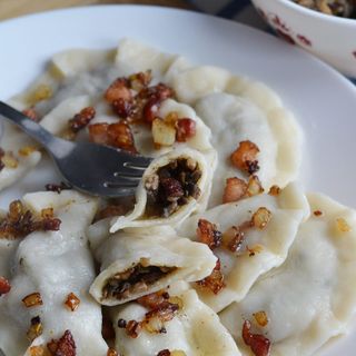 Pierogi z pieczarkami i serem mozzarella 7szt.