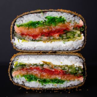 Sushi Burger z Łososiem