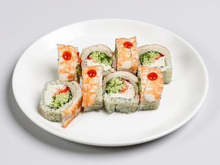 Philadelphia z krewetkami spicy