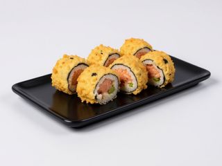 Tempura Roll - Futomak łosoś w migdałach