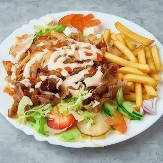 Talerz kebab mały