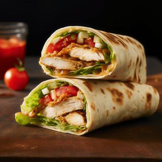 Kebab tylko mięso + ser średni