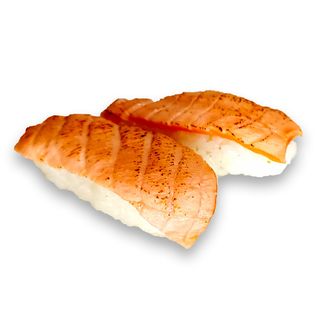 Nigiri z ognistym łososiem 2szt