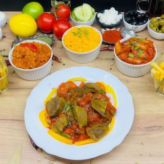 Baranina z warzywami