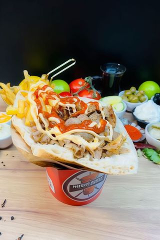 Kebab na Grubym Cieście Amerykański standard